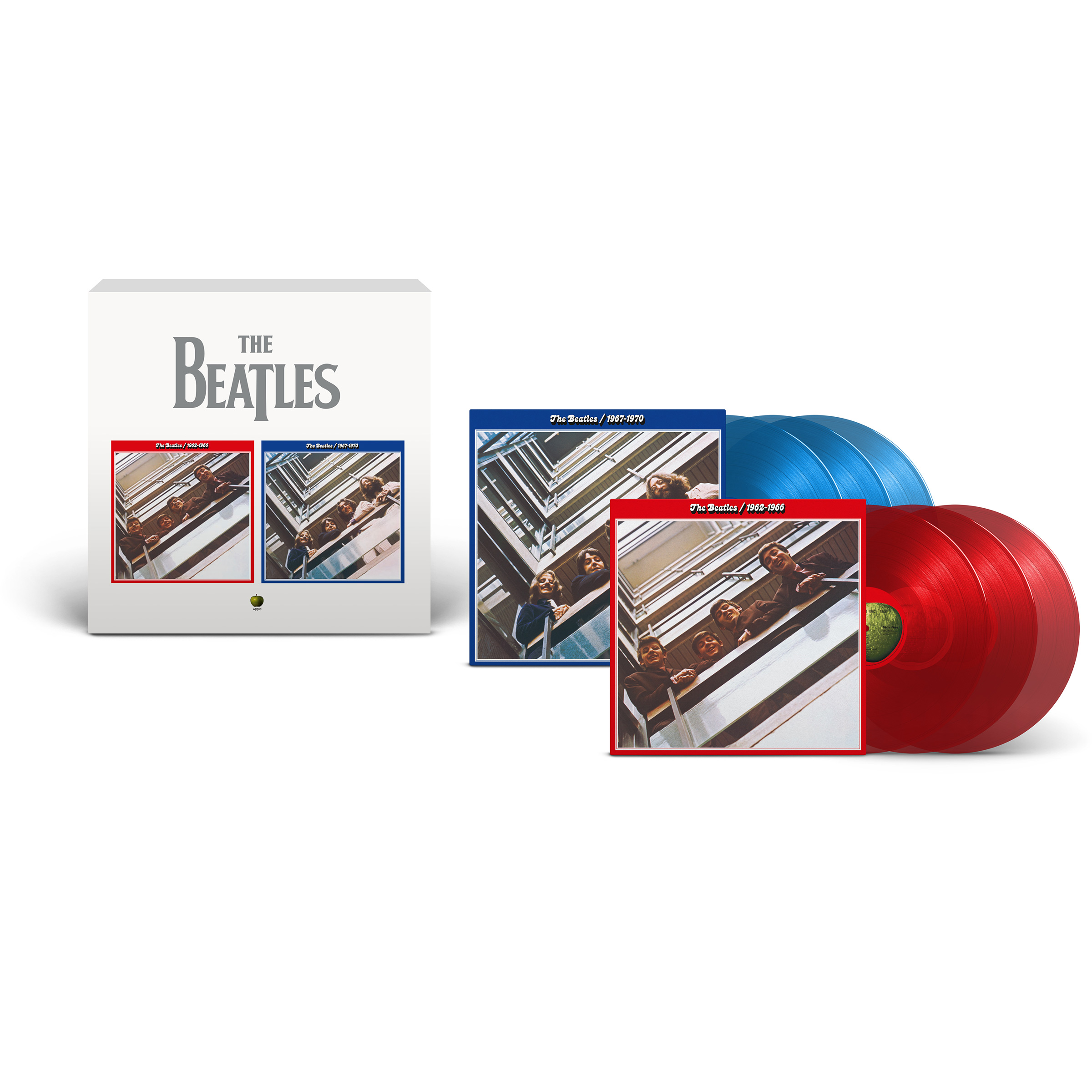 'The Beatles 1962-1966 ' Red Album and 'The Beatles 1967-1970 ' Blue ...