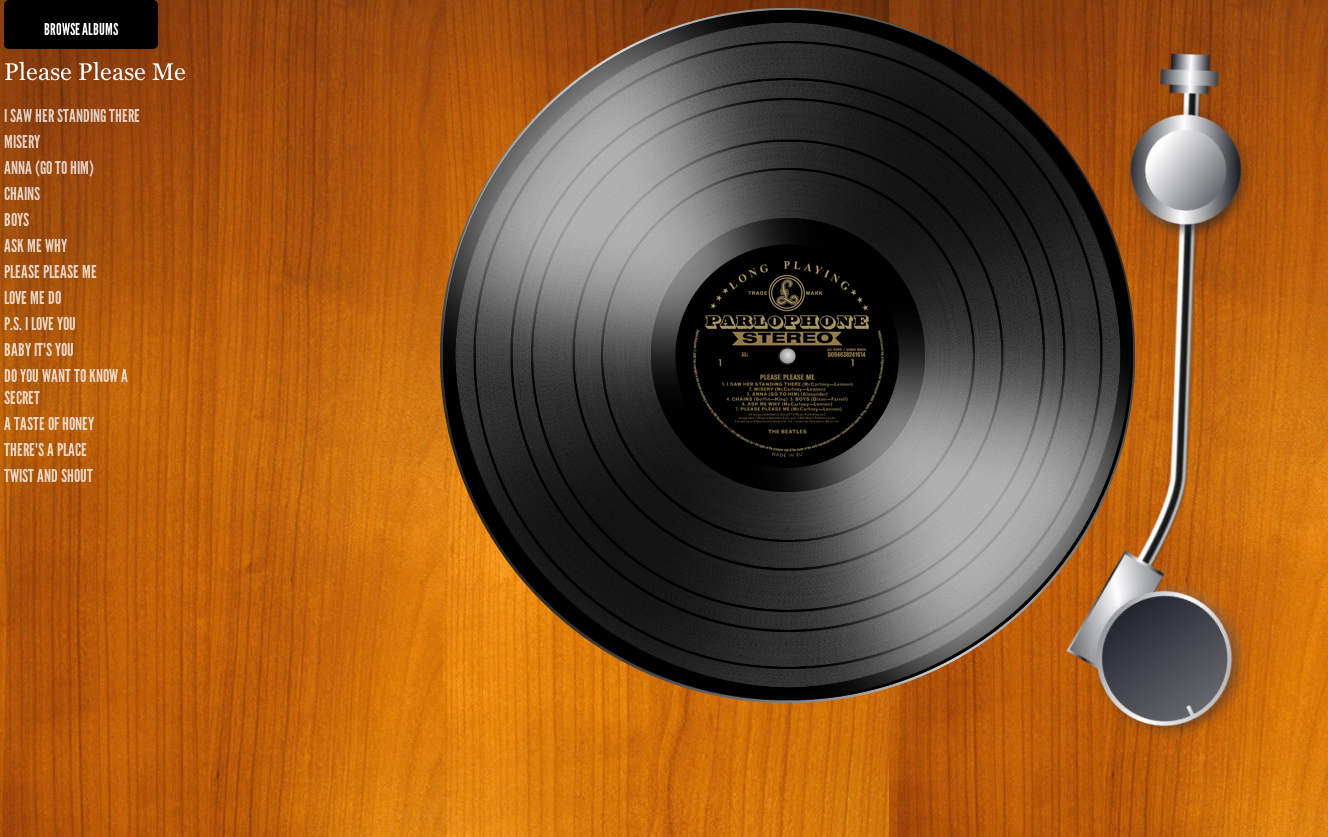 Listen To The Remasters On Our Custom Vinyl Player!