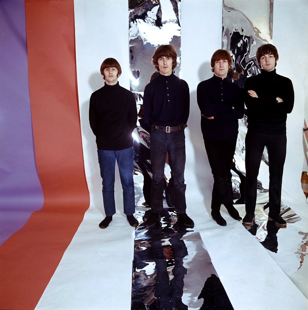 Promotional shoot for Rubber Soul