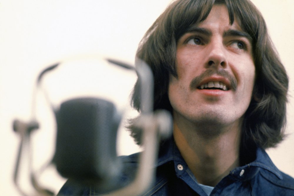 George during filming of Let It Be