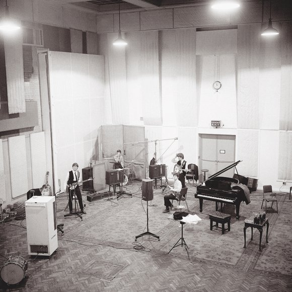 In Studio No. 2 There Is A Steep Staircase That Goes Up To The Control  Room... | The Beatles