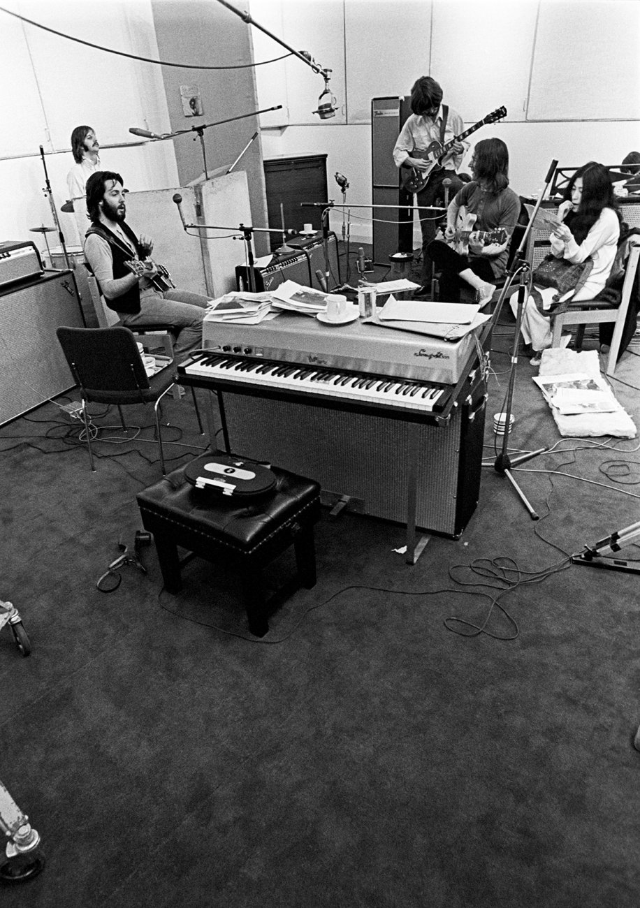 The Beatles in Apple Studios 