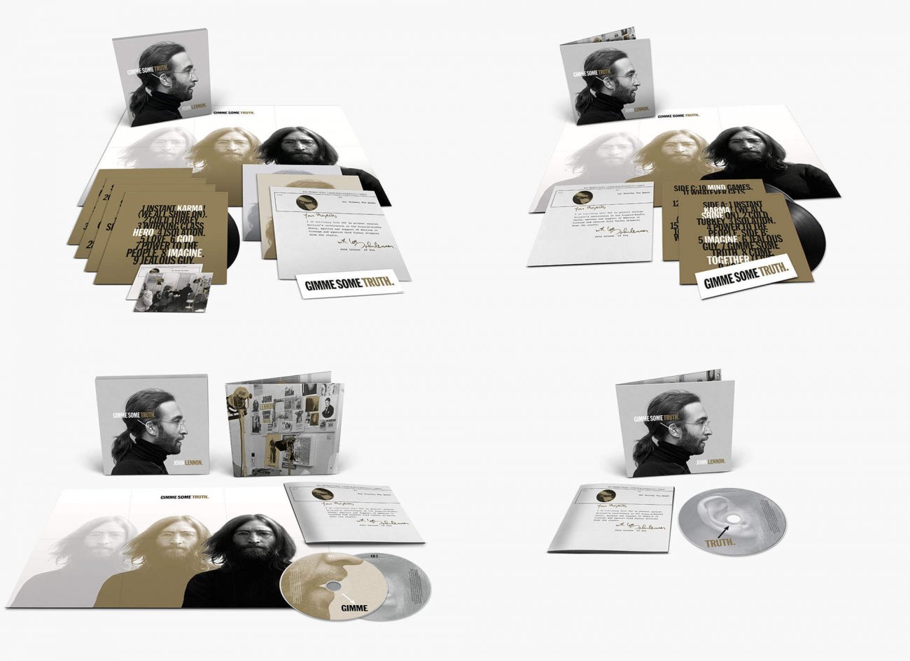 JOHN LENNON. GIMME SOME TRUTH. THE ULTIMATE MIXES. JOHN LENNON. GIMME SOME TRUTH. THE ULTIMATE MIXES.