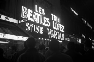 Les Beatles Trini Lopez and Sylvie Vartan