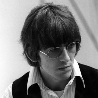 George  at a recording session in 1965