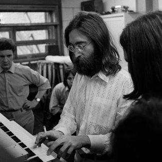 John Recording Abbey Road