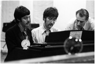 john and paul recording sgt pepper