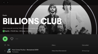 Here Comes The Sun Billions playlist