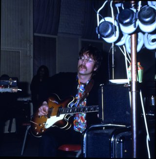 john lennon recording pepper