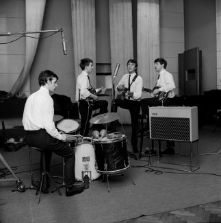 the beatles at abbey road