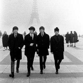 Beatles at the Eiffel Tower