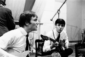 Please Please Me John and Paul