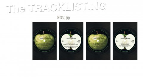 The Beatles (White Album) - The Tracklisting