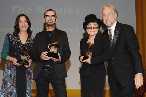 The Beatles Receive Lifetime Achievement Award from the Recording Academy